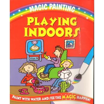 PLAYING INDOORS: Magic Painting. Paint with wate