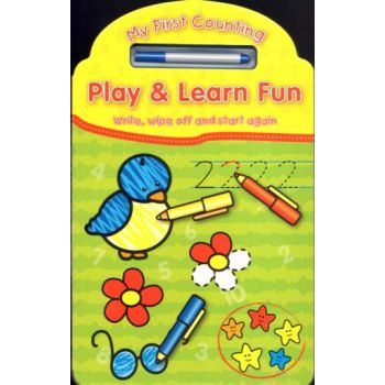 PLAY & LEARN FUN: My first counting. Write, wipe