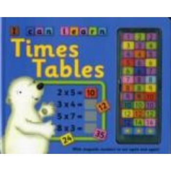 I CAN LEARN TIMES TABLE. With magnetic words to