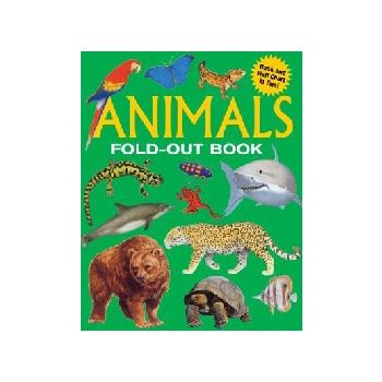 ANIMALS - FOLD-OUT BOOK. (Book and wall chart in