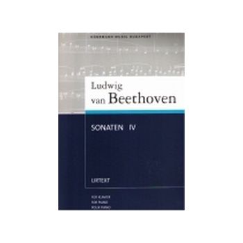 LUDWIG VAN BEETHOVEN: Sonaten IV. For Piano. “Ko