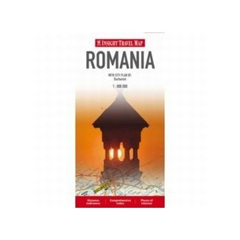 ROMANIA: Insight Travel Map. /1:800 000/