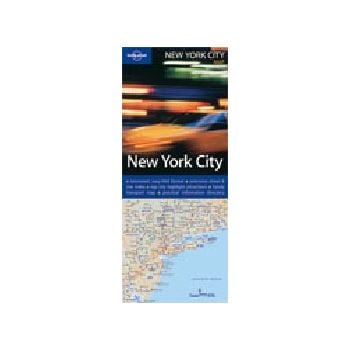 NEW YORK CITY.  “Lonely Planet City Map“