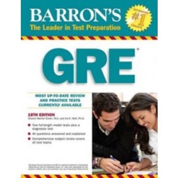 BARRON`S GRE. 18th ed. (Sharon Weiner Green)