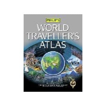PHILIP`S WORLD TRAVELLER`S ATLAS. /HB/