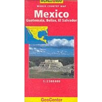 MEXICO. “World Country Map“, “GeoCenter“