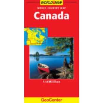 CANADA:  GeoCenter Country Map. /1: 4 000 000/