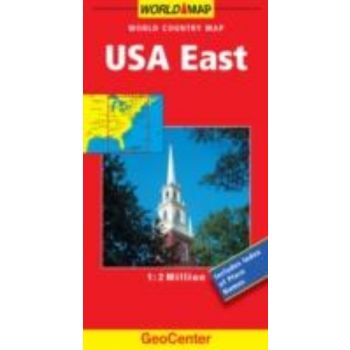 USA EAST: GeoCenter Country Map. /1:2 Million/