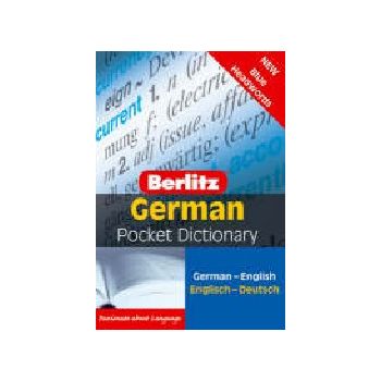 GERMAN Berlitz Pocket Dictionary: Blue Headwords