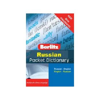 RUSSIAN Berlitz Pocket Dictionary: Blue headword