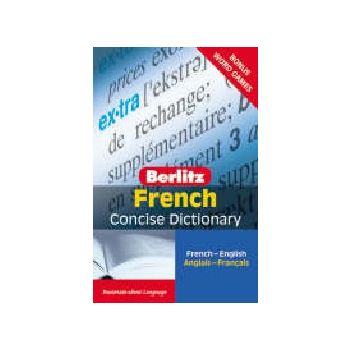FRENCH Berlitz Concise Dictionary: Blue headword