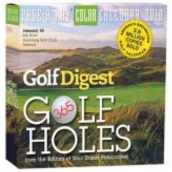 365 GOLF HOLES 2010. (Calendar/Page A Day) “Work