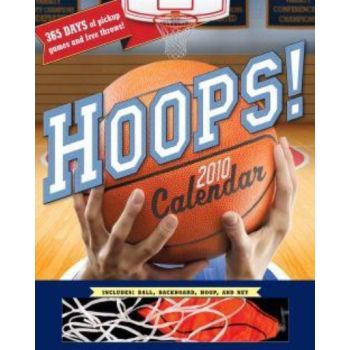 HOOPS 2010. Includes ball, backboard, hoop and n