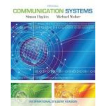 COMMUNICATION SYSTEMS. (Simon Haykin), 5th ed. “
