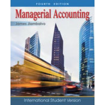 MANAGERIAL ACCOUNTING