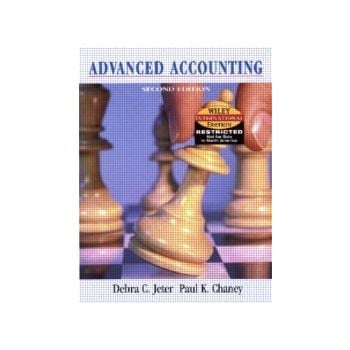 ADVANCED ACCOUNTING, 2 nd ed. HB, “Willey“