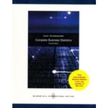 COMPLETE BUSINESS STATISTICS: With CD. 7th ed