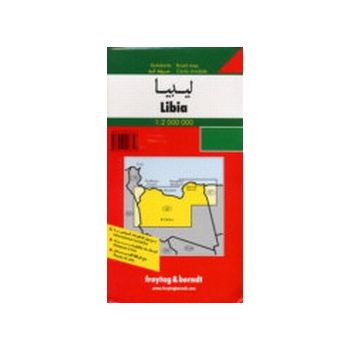 LIBYEN: Road map / Carta stradale / Autokarte. /