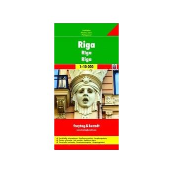 RIGA: City map / Plan de ville / Pianta della ci