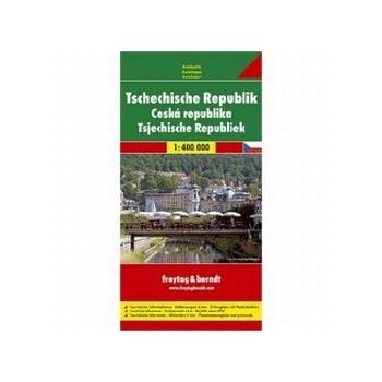 CZECH REPUBLIC: Road map / Carta routiere / Cart