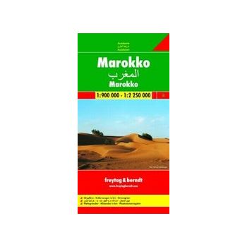 MOROCCO: Road map / Carta routiere / Carta strad