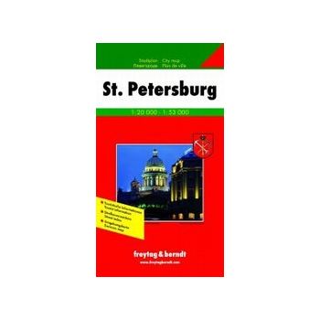 St. PETERSBURG: City map / Plan de ville / Stadt