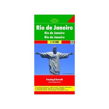 RIO DE JANEIRO: City map / Plan de ville / Piant