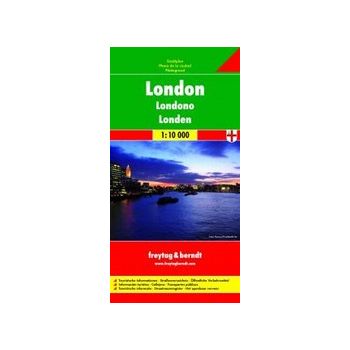 LONDON: City map / Plan de ville / Pianta della