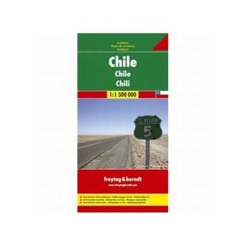 CHILE: Road map / Carta routiere / Carta stradal