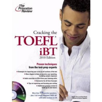 CRACKING THE TOEFL IBT. With CD. 2010 Ed.
