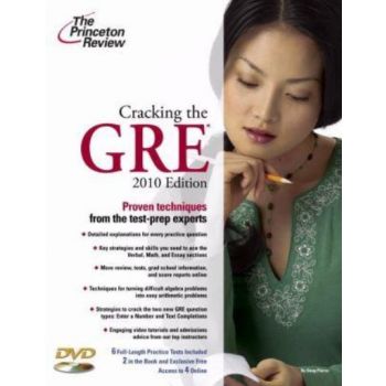 CRACKING THE GRE. With DVD. 2010 Ed.
