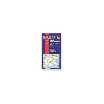 Пътна карта: Bulgaria /1:530 000/