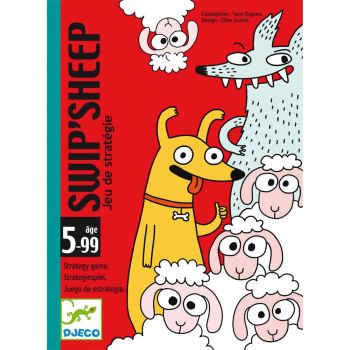 Карти за игра Swip`sheep. Възраст: +5 год. /DJ05145/, “Djeco“