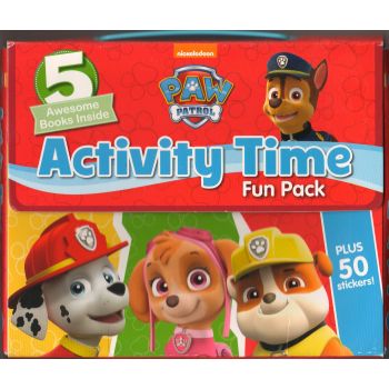 ACTIVITY TIME FUN PACK: 5 Awesome Books Inside. “Nickelodeon Paw Patrol“
