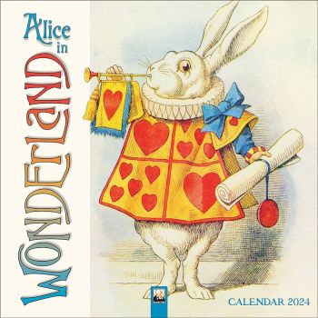ALICE IN WONDERLAND 2024 /стенен календар/