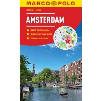 AMSTERDAM. “Marco Polo City Map“
