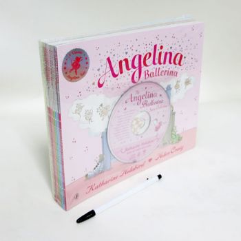 ANGELINA BALLERINA 11 BOOK PACK (Book & CD)