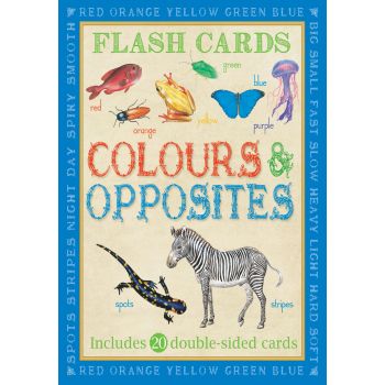 ANIMAL FLASHCARDS: Colours & Opposites