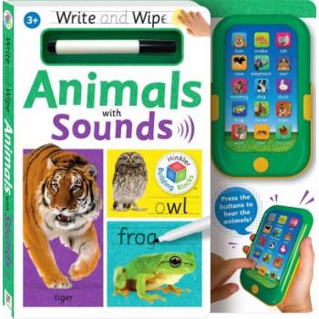 ANIMALS WITH SOUNDS. “Write and Wipe“