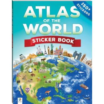 ATLAS OF THE WORLD: Sticker Book