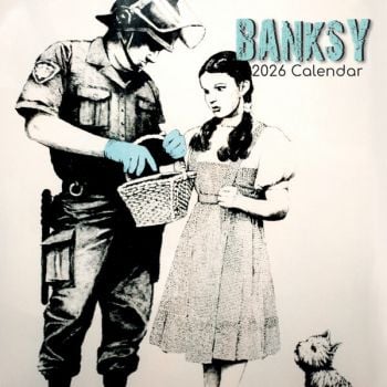 Banksy. 16-Month Square Wall Calendar 2026