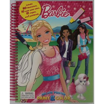 BARBIE: Deluxe Poster Paint & Color