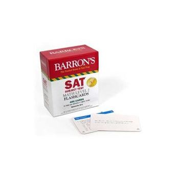 BARRON`S SAT SUBJECT TEST MATH LEVEL 2 FLASHCARDS