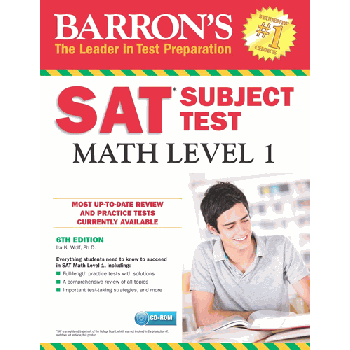BARRON`S SAT MATH LEVEL 1 + CD-ROM, 6th Edition