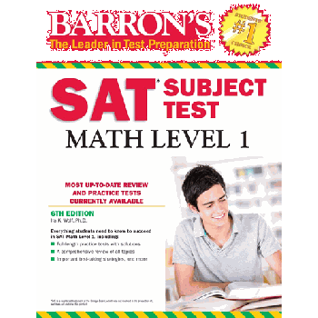 BARRON`S SAT MATH LEVEL 1, 6th Edition
