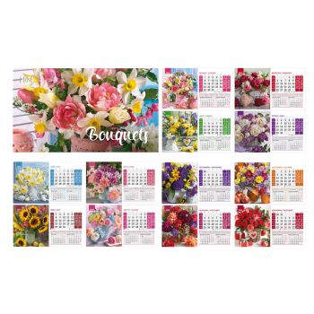 Bouquets 2024.  /настолен календар/