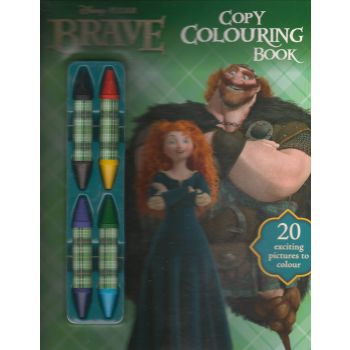 BRAVE: Copy Colouring Book
