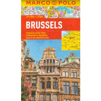 BRUSSELS. “Marco Polo City Map“