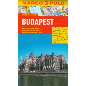 BUDAPEST. “Marco Polo City Map“