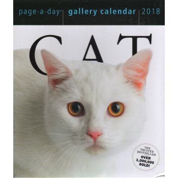 CAT PAGE-A-DAY GALLERY CALENDAR 2018